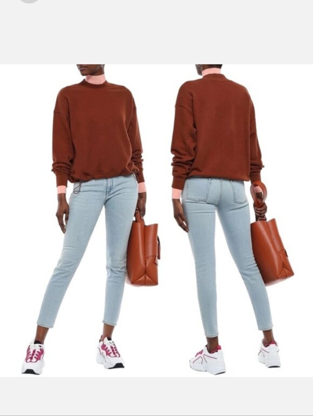 Acne Studios Light Blue High-Rise Skinny Jeans - Women's